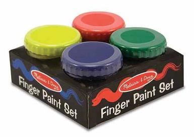 Melissa and Doug Finger Paint Set (4 colors)