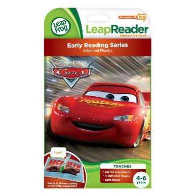 หนังสือนิทาน Cars LeapFrog LeapReader Book: Disney·Pixar Cars: Racing Adventures (works with Tag)